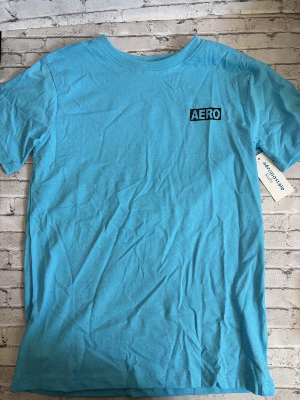 Aeropostale Kids Boys Blue T-Shirt Size M 10/12 NWT